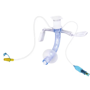 Surgical Tracheostomy Tube With Inner Cannula Both Cuffed and Uncuffed