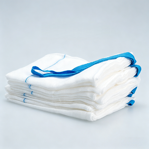 Factory Direct Sale Sterile Ethylene Oxide Sterilized White Class I Abdominal Sponge Gauze Pads 30x30cm/30x40cm Pack 5 Operating