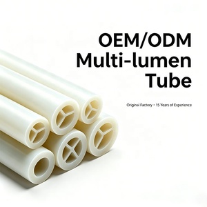 Multi-Lumen Custom Extruded Silicone Tubing