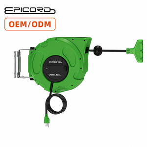 50FT Retractable Extension Cord Reel SJTOW
