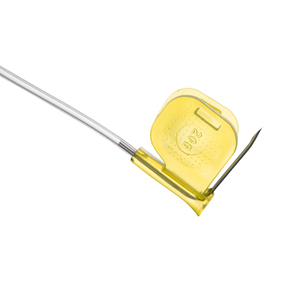 Tuoren Huber Port Safety Needle CE Certified Class II Medical Device Straight and Y Type Blood Collection
