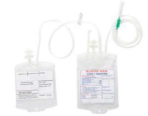 Top Quality Singe Double Triple Quadruple Medical Blood Collection Bag Blood Bags Cpd 450ml