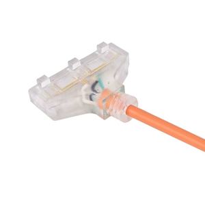 Heavy Duty 3 Outlets UL Approved Power Extension Cord