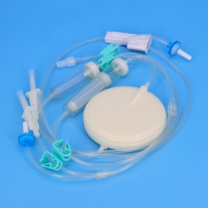 Disposable Blood Transfusion Set with Leukocyte Filter
