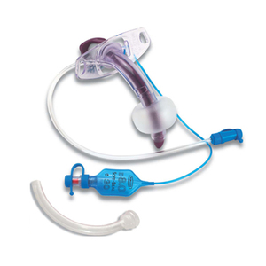 Disposable PVC Tracheotomy Tube Cuffed/Uncuffed with HME