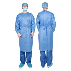 AAMI Level 3 Operating Room 40gsm SMS Disposable Sterile Surgical Gown