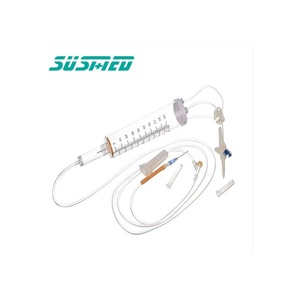Pediatric IV Infusion Set With Burette Transfusion Systems