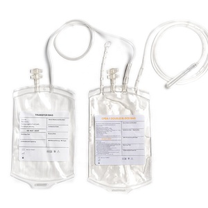 CE ISO Disposable Medical Blood Collection Bag Triple/Double/Single Blood Bag