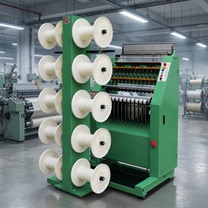 Low Noise Precision Controlled Center Line Machine for High Quality Zipper Tensile Strength Weaving With Automatic Brake